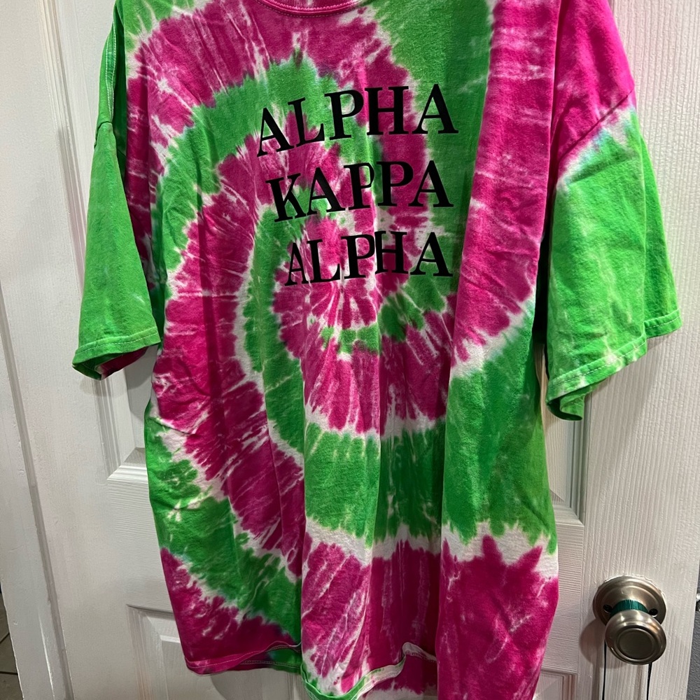 Alpha Kappa Alpha Tie Die Shirt